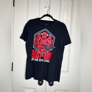 Star Wars Unisex Black & Red Sith Stormtrooper T Shirt Hot Topic Exclusive Sz M